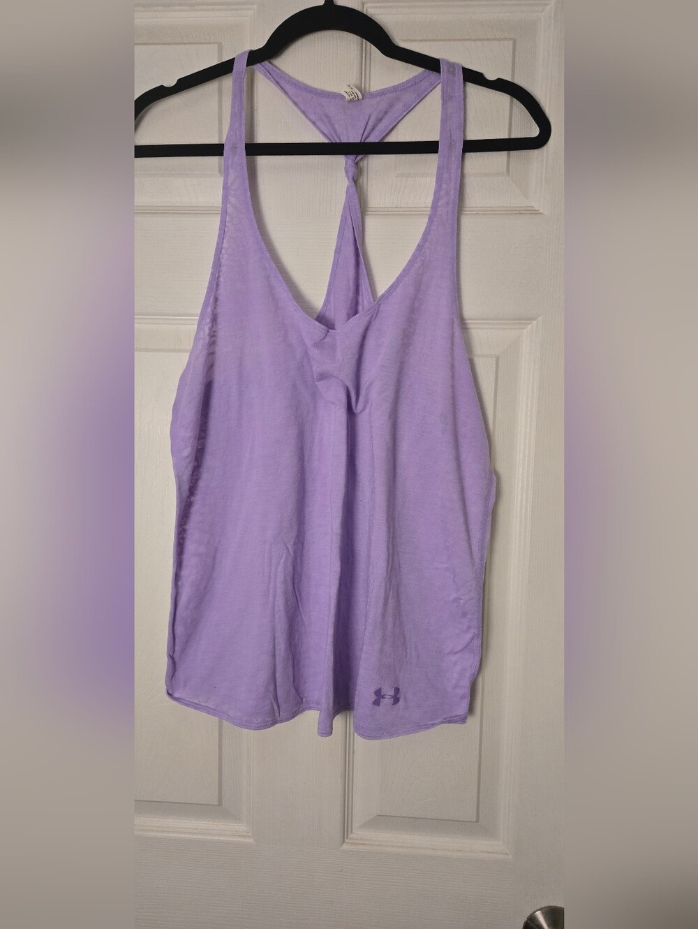 Under Armour Lavender Racerback Tank Top